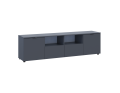 Komoda Doros Ron 4 Grafit 2 dveře 2 zásuvky 180 × 38 × 50 (44900234)