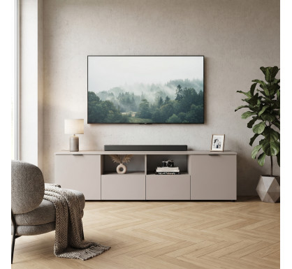 Komoda Doros Ron 4 Kašmír 2 dveře 2 zásuvky 180 × 38 × 50 (41516046)