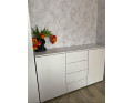 Komoda Doros Ron 5 Bílý 2 dveře 4 zásuvky 140 × 38 × 81 (44900223)