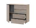Komoda Doros GC1 Dub Sonoma 100 × 40 × 81,7 (41510077)