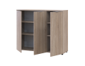 Komoda Doros Ron 6 3 dveře Dub Sonoma 120 × 38 × 100 (41516297)