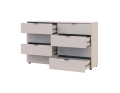 Komoda Ron 8 Kašmír 8 zásuvek 130×38×81 (41516171)