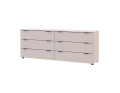 Komoda Ron 9 Kašmír 6 zásuvek 160×38×62 (41516174)