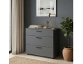 Komoda Doros Thorn Antracit 3Š 90×51,6×80 (41510161)