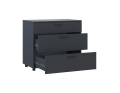 Komoda Doros Thorn Antracit 3Š 90×51,6×80 (41510161)