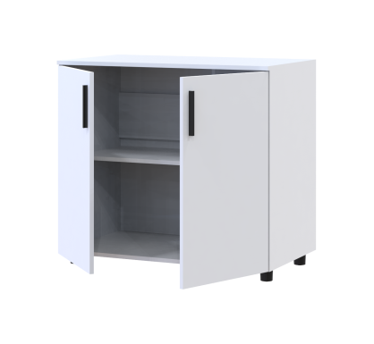 Komoda Doros Thorn Bílá 2 DTD 90×51,6×80 (41510145)