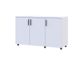 Komoda Doros Thorn Bílá 3 DTD 135×51,6×80 (41510169)
