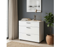 Komoda Doros Thorn Bílá 3Š 90×51,6×80 (41510157)