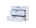 Komoda Doros Thorn Bílá 3Š 90×51,6×80 (41510157)