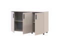 Komoda Doros Thorn Kašmír 3 DTD 135×51,6×80 (41510175)