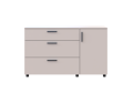 Komoda Doros Thorn Kašmír 3Š/1D 135×51,6×80 (41510187)