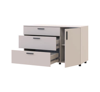Komoda Doros Thorn Kašmír 3Š/1D 135×51,6×80 (41510187)