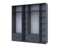 Set Lukas Grafit 3+3 dveře 240×50×240 (42005109)