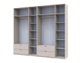 Set Lukas Kašmír 3+3 dveře 270×50×240 (42005116)