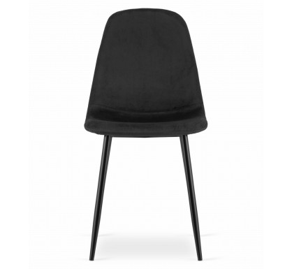 Křeslo COMO – černý samet (10035381)