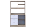 Mini kuchyně Doros Lea Dub Sonoma/Bílá DTD 100×43×171 (81359335)
