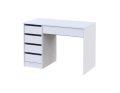 Psací stůl Doros Ergo levý Bílý/Bílý DTD 110x55x75 (41516105)