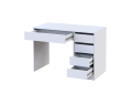 Psací stůl Doros Ergo pravý Bílý/Bílý DTD 110x55x75 (41516108)