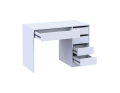 Psací stůl Doros Ergo pravý Bílý/Bílý DTD 110x55x75 (41516108)