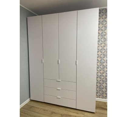 Šatní skříň Doros Gelar Bílá 4 DTD 155x49,5x203,4 (80397642)