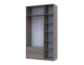 Šatní skříň s otevíracími dveřmi Doros Lukas Cannolo 3 dveře 135×50×240 (44900369)