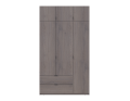 Šatní skříň s otevíracími dveřmi Doros Lukas Cannolo 3 dveře 135×50×240 (44900369)