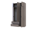 Šatní skříň s otevíracími dveřmi Doros Lukas Cannolo 3 dveře 135×50×240 (44900369)
