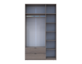 Šatní skříň s otevíracími dveřmi Doros Lukas Cannolo 3 dveře 135×50×240 (44900369)