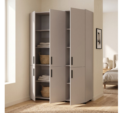 Skříň na oblečení Doros Thorn Kašmír 3 DTD police 135х51.6х200 (44900496)