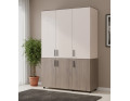 Skříň na oblečení Doros Thorn Cremona Cannolo/Kašmír 3 DTD tyč 135х51.6х200 (44900499)