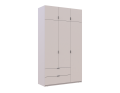 Šatní skříň Lukas Kašmír/Kašmír 3 dveře 135x50x240 (80737802)