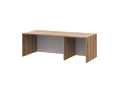 Šatní skříň Doros Rondy se zrcadlem a nadstavcem Dub Artisan/Kašmír 3 dveře 121x52x236 (80737821)