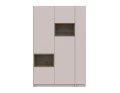 Šatní skříň s výklenkem a regálem Doros Dale Kašmír/Dub Artisan 2 dveře 143,2×52×220 (44900336)