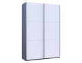 Šatní skříň s posuvnými dveřmi Doros G-Caiser Antracit / Bílá 2 dveře / 3 části 160x60x240 (42005410)