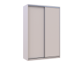 Šatní skříň s posuvnými dveřmi Doros City Light Kašmír 2 dveře 150×60×225 (80736347)