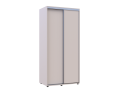 Šatní skříň s posuvnými dveřmi Doros Sigma Slim Kašmír 2 dveře 100x60x214.4 (42005453)