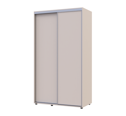 Šatní skříň s posuvnými dveřmi Doros Sigma Slim Kašmír 2 dveře 120x60x214.4 (42005455)