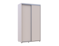 Šatní skříň s posuvnými dveřmi Doros Sigma Slim Kašmír 2 dveře 120x60x214.4 (42005455)