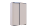 Šatní skříň s posuvnými dveřmi Doros Sigma Slim Kašmír 2 dveře 140x60x214.4 (42005457)