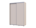 Šatní skříň s posuvnými dveřmi Doros Sigma Slim Kašmír 2 dveře 150x60x214.4 (42005458)