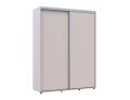 Šatní skříň s posuvnými dveřmi Doros Sigma Slim Kašmír 2 dveře 160x60x214.4 (42005459)