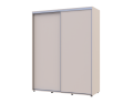 Šatní skříň s posuvnými dveřmi Doros Sigma Slim Kašmír 2 dveře 170x60x214.4 (42005460)