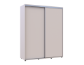 Šatní skříň s posuvnými dveřmi Doros Sigma Slim Kašmír 2 dveře 170x60x214.4 (42005460)