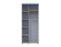Šatní skříň s posuvnými dveřmi Doros Sigma Slim Kašmír 2 dveře 90x60x214.4 (42005452)
