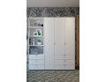 Regál na oblečení Gelar Bílý 3SZ 60×49,5×203,4 (41516133)