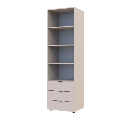 Regál na oblečení Gelar Kašmír 3SZ 60×49,5×203,4 (41516130)