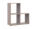 Regál Doros Step 2×2 Dub Sonoma otevřený 69×28,8×71,4 (41516155)