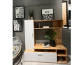 Obývací stěna Doros Kona Dub Evok / Bílý 151 × 40 × 147 (44900388)