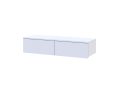 Toaletní stolek Doros Levia Bílý 2 zásuvky 100x32x22 (41516092)