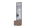 Komoda se zrcadlem Doros Sola Cannolo/Kašmír 2 dveře / zrcadlo 45×40×168.6 (44900371)